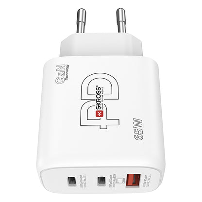POWER CHARGER 65W PD EU, zidni punjač 65w, beli