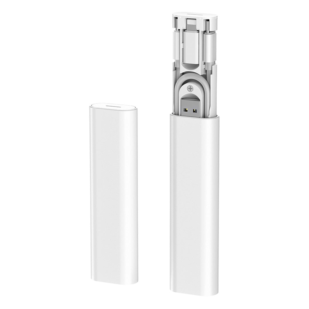 KLASTER, plastična kutija sa adapterima, beli - Bela