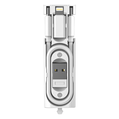 KLASTER, plastična kutija sa adapterima, beli