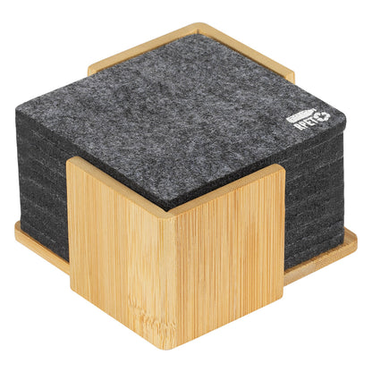 RUBIK, set podmetača, 10/1, tamno sivi - Siva