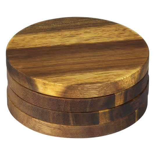 ROOT, set podmetača od drveta, 4/1, bež - Bež