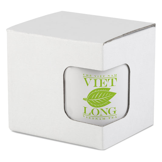 GIFTY, poklon kutija za šolju, bela - Bela