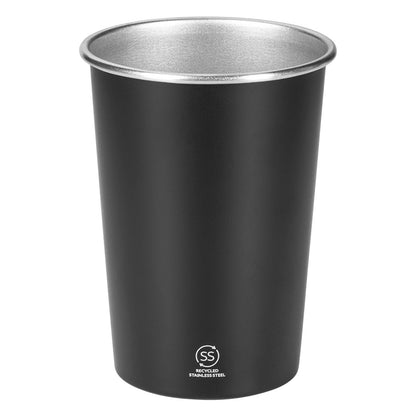 RADLER, metalna čaša, 350 ml, bela