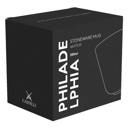 PHILADELPHIA, keramička šolja, 355 ml, bela