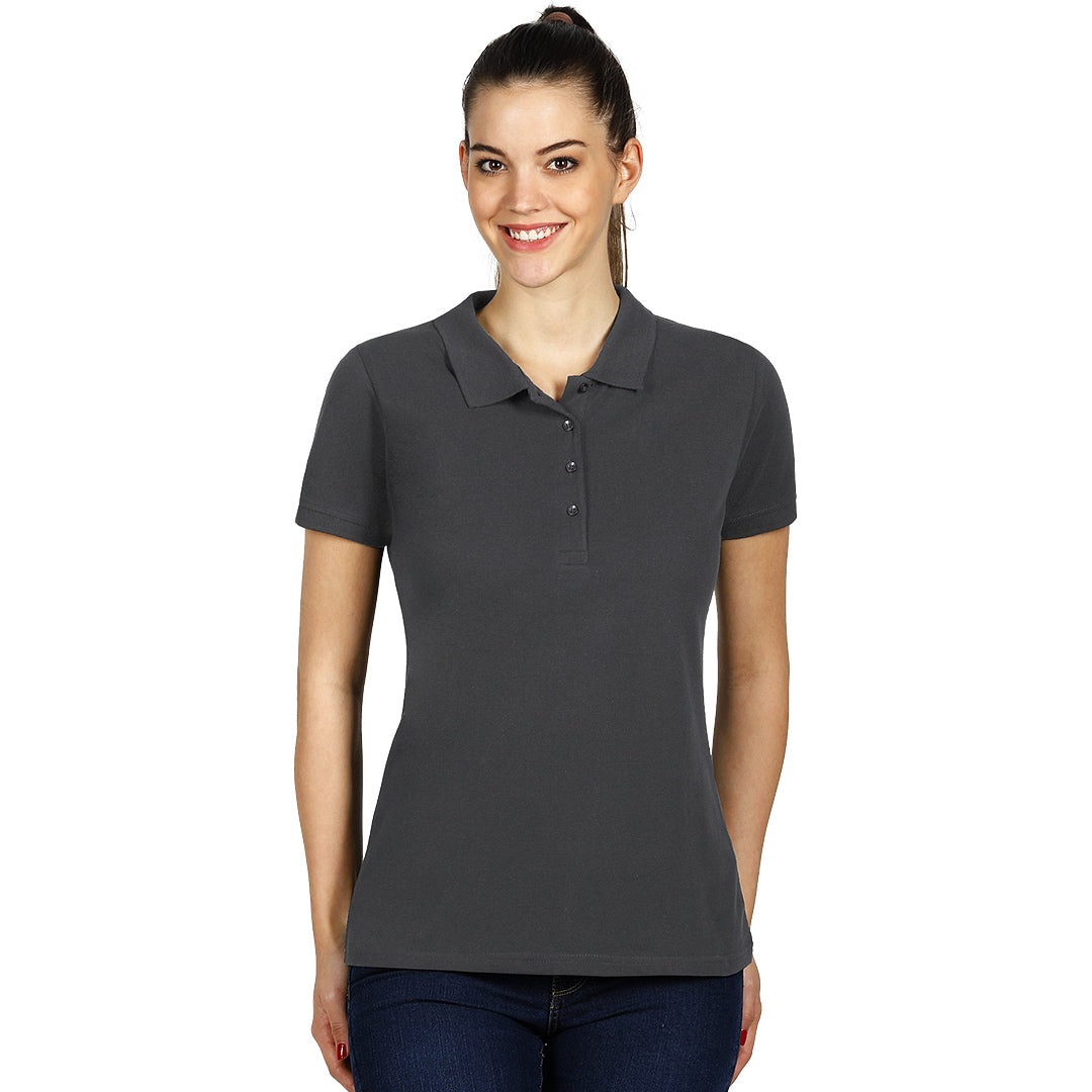 SUNNY, ženska polo majica, 180 g/m2, tamno siva - Siva