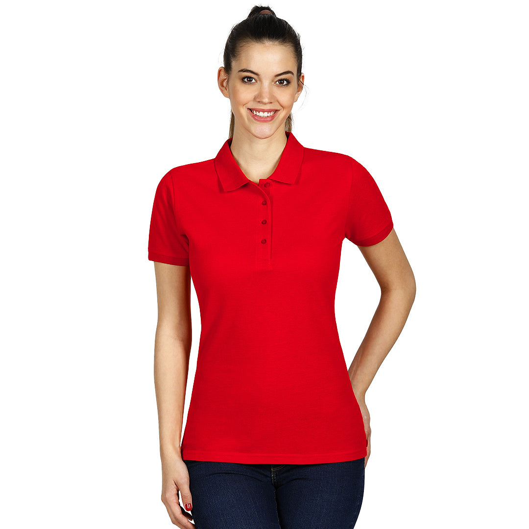 SUNNY, ženska polo majica, 180 g/m2, crvena - Crvena