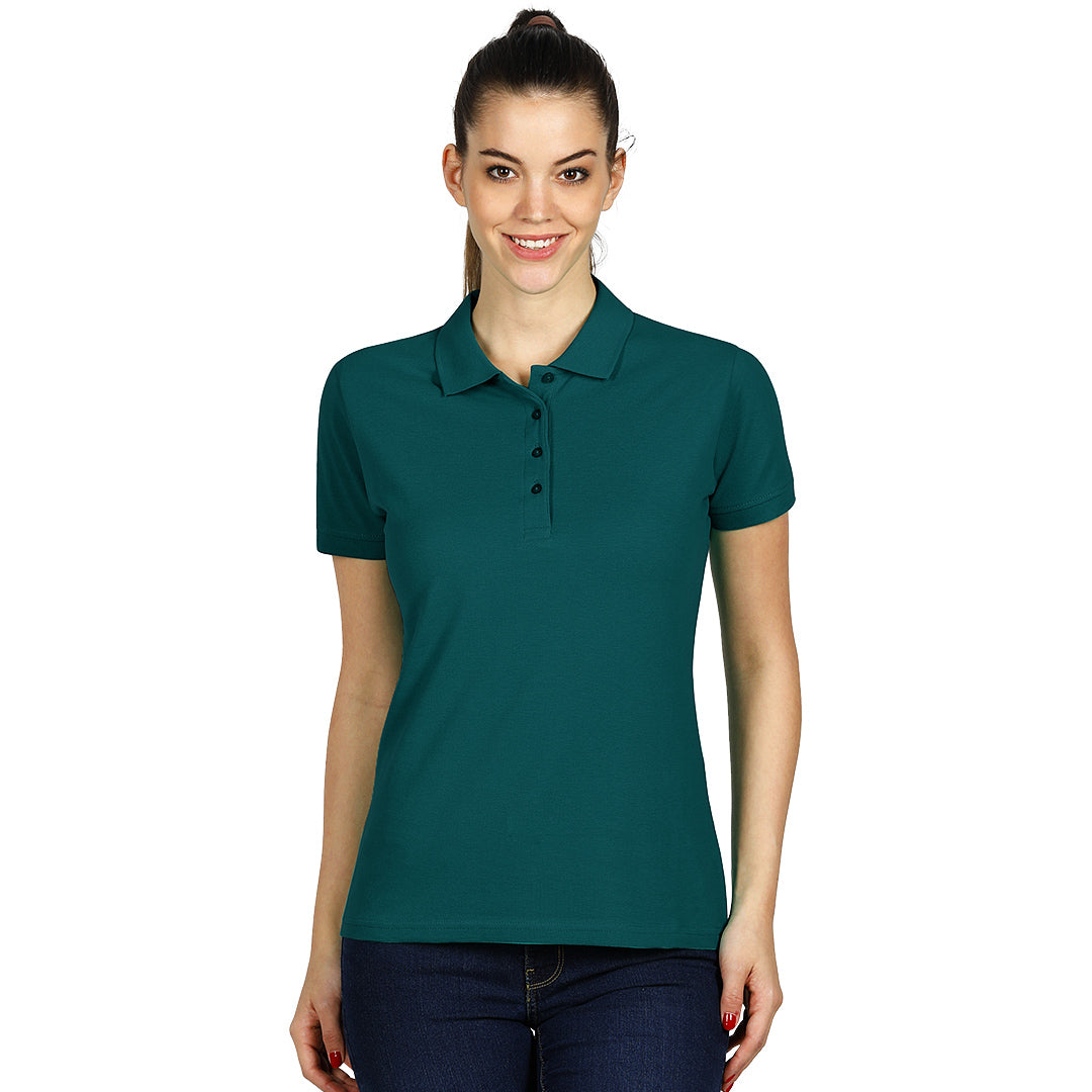 SUNNY, ženska polo majica, 180 g/m2, petrol - Zelena