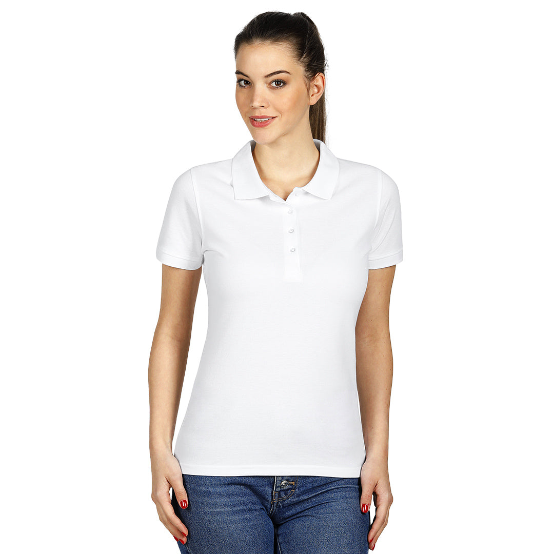 SUNNY, ženska polo majica, 180 g/m2, bela - Bela