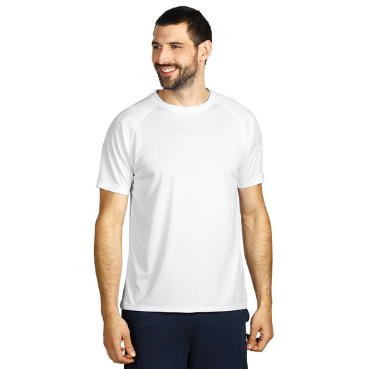 RECORD, sportska majica sa raglan rukavima, 130 g/m2, bela - Bela