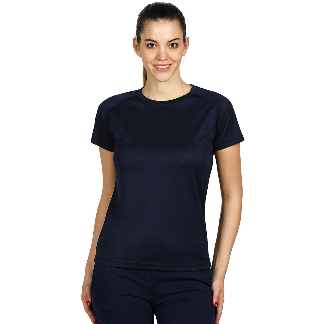 RECORD LADY, ženska sportska majica sa raglan rukavima, 130 g/m2, plava - Plava