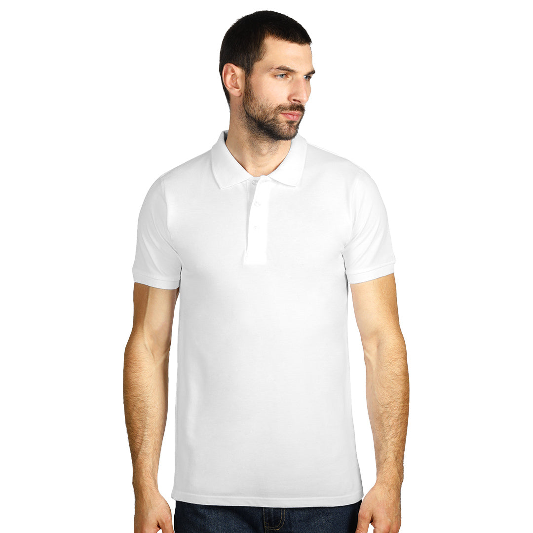 TOP GUN, polo majica, 210 g/m2, bela - Bela