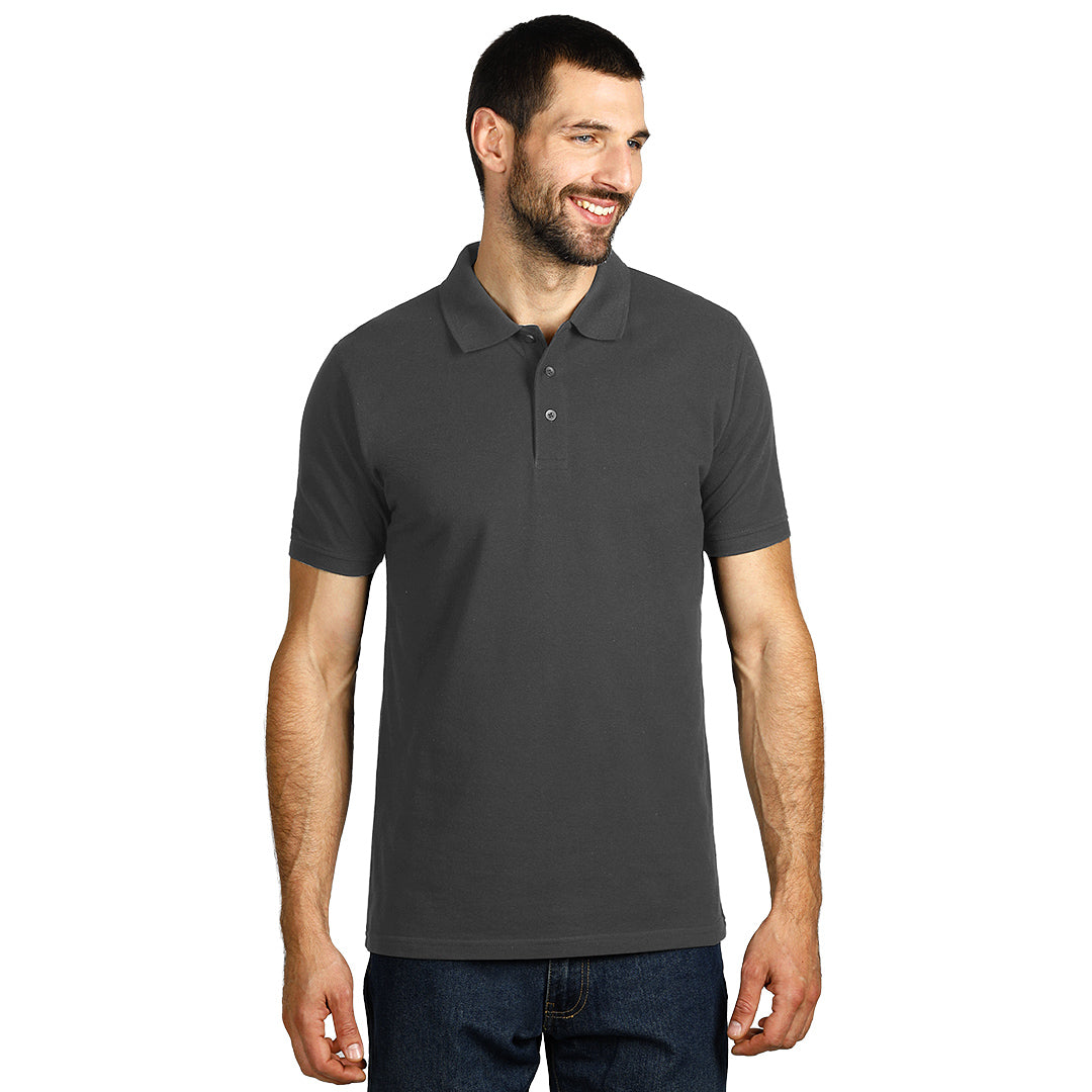 AZZURRO II, polo majica, 180 g/m2, tamno siva - Siva