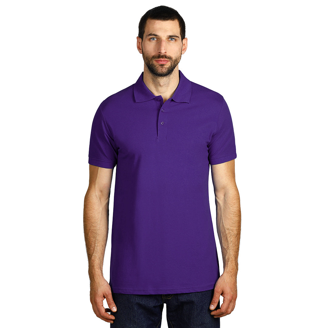 AZZURRO II, polo majica, 180 g/m2, ljubičasta - Ljubičasta