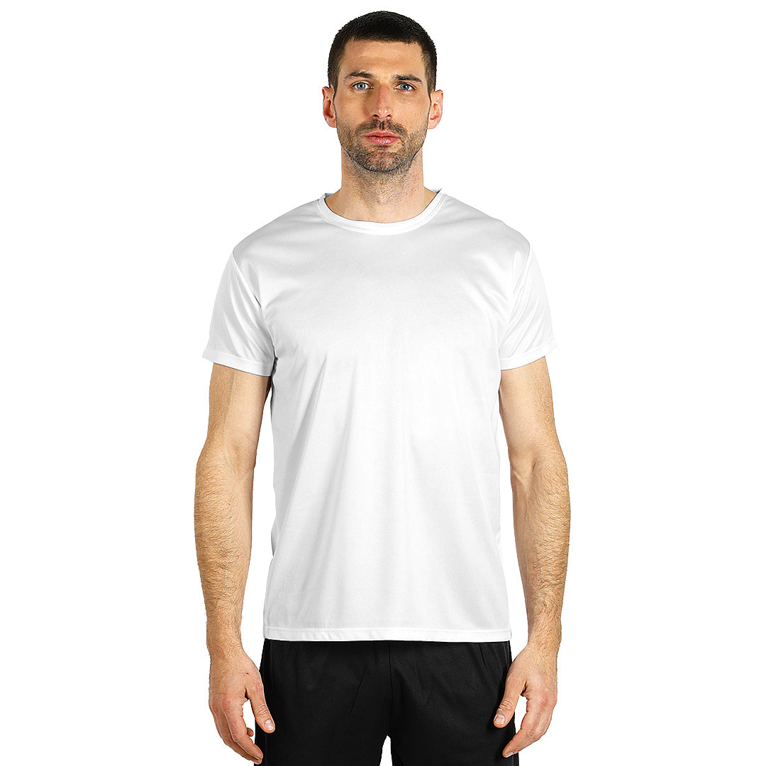 CROSSFIT, sportska majica kratkih rukava, 130 g/m2, bela - Bela
