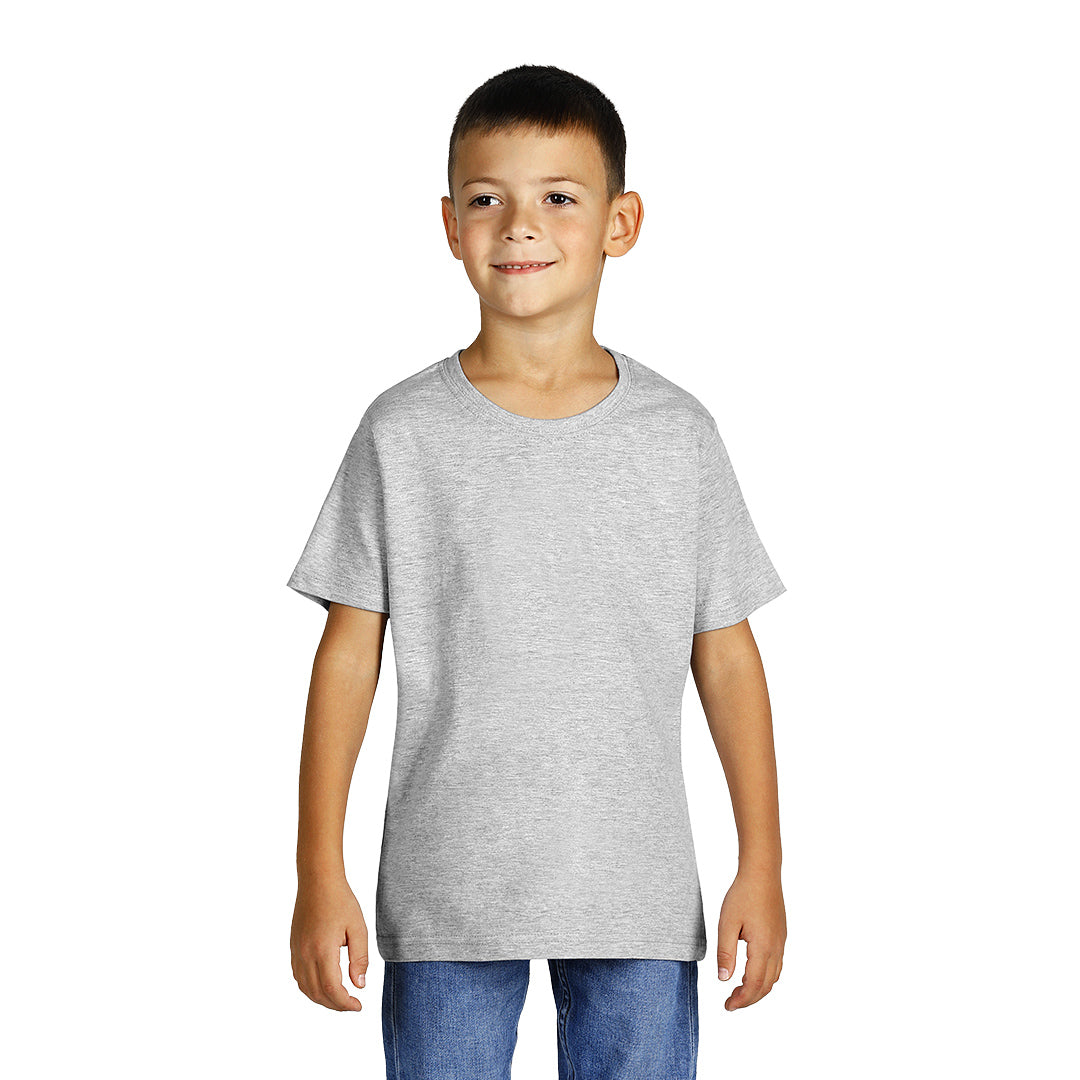 MASTER KID, dečja pamučna majica, 150 g/m2, pepeljasta - Pepeljasta