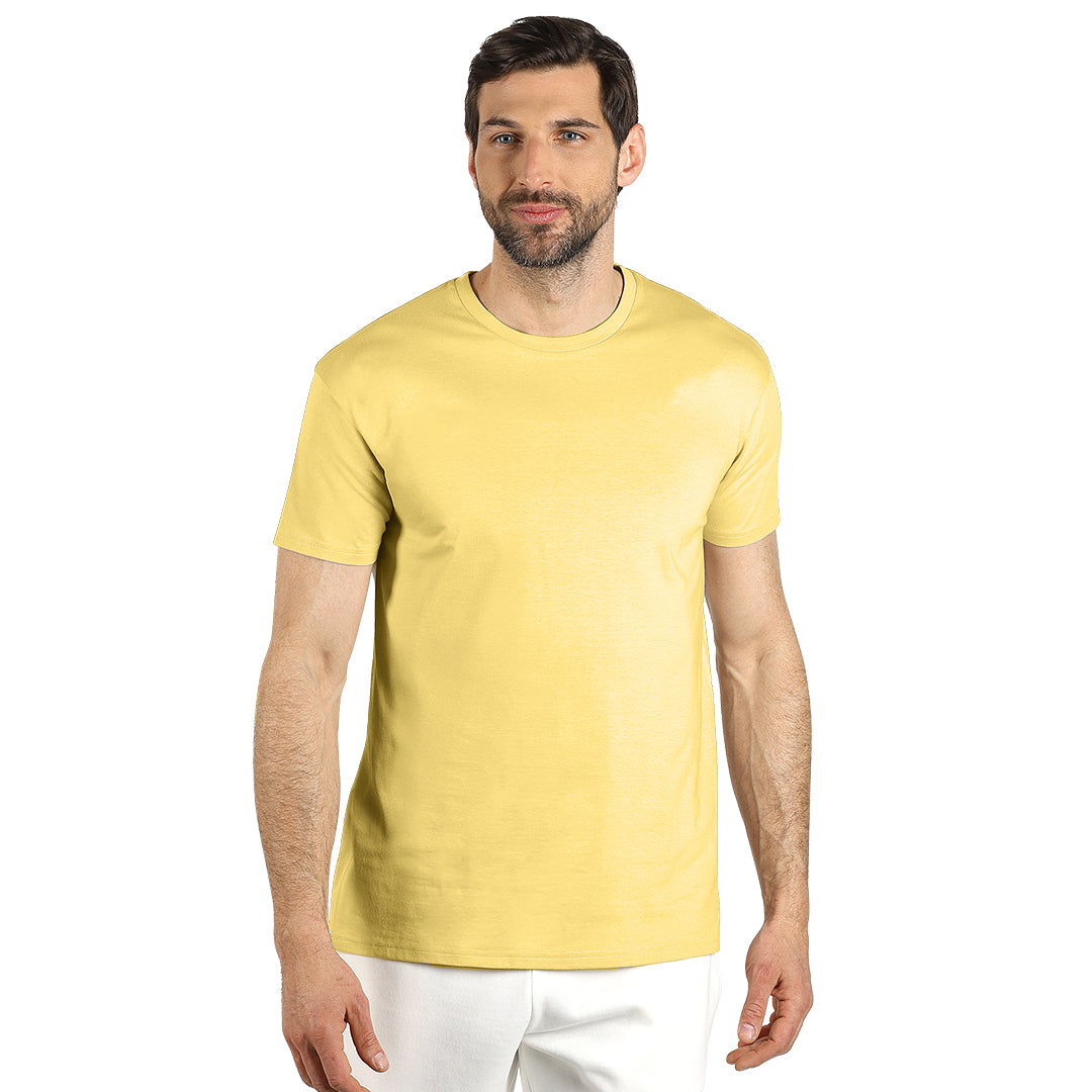 TERRA MEN, majica od organskog češljanog pamuka, 150g/m2, svetlo žuta - Žuta