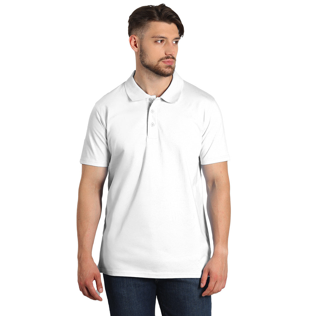 PREMIUM POLO, polo majica, 180 g/m2, bela - Bela