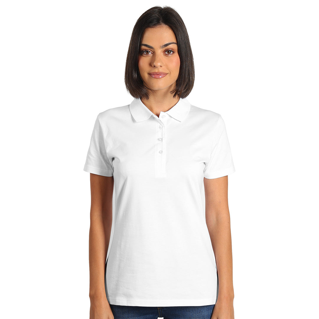PREMIUM POLO LADY, polo majica, 180 g/m2, bela - Bela