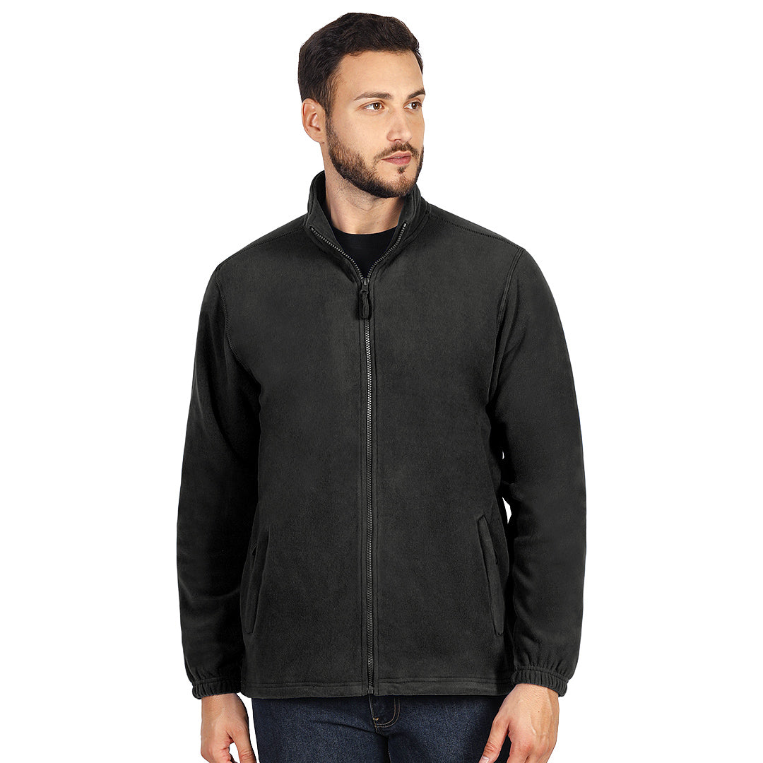 POLARIS, dukserica od brušenog polara, 280 g/m2, tamno siva - Siva