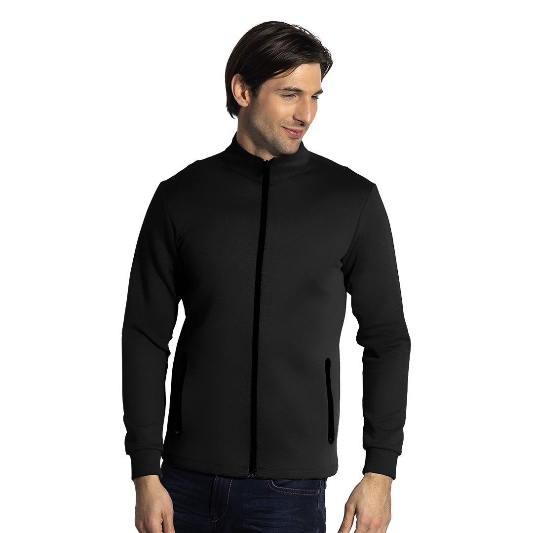 CLARK, dukserica sa visokom kragnom, 280 g/m2, crna - Crna