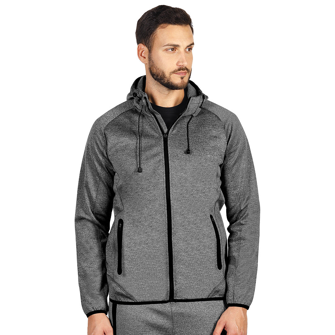 COOPER, dukserica sa kapuljačom, 280 g/m2, pepeljasta - Pepeljasta