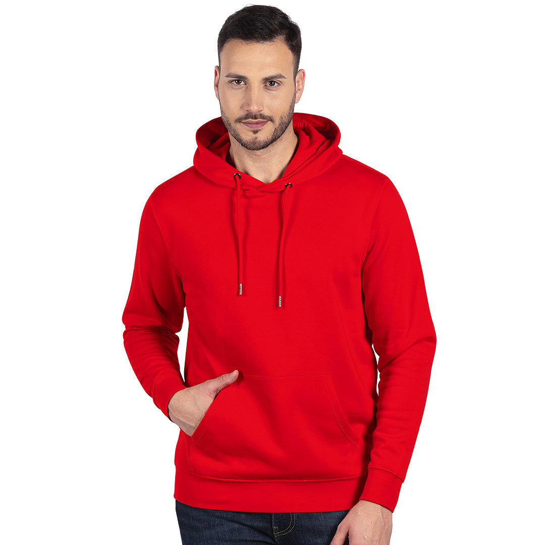 ABSOLUT HOODY, dukserica sa kapuljačom od organskog pamuka, 280 g/m2, crvena - Crvena