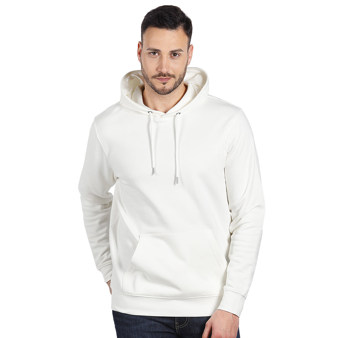 ABSOLUT HOODY, dukserica sa kapuljačom od organskog pamuka, 280 g/m2, krem-bela - Bela