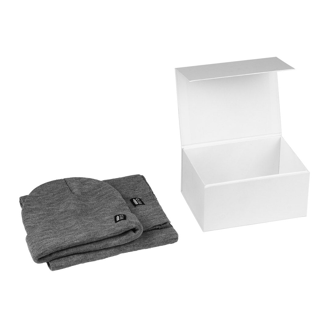 NORDIC SET, zimska kapa i šal, bež