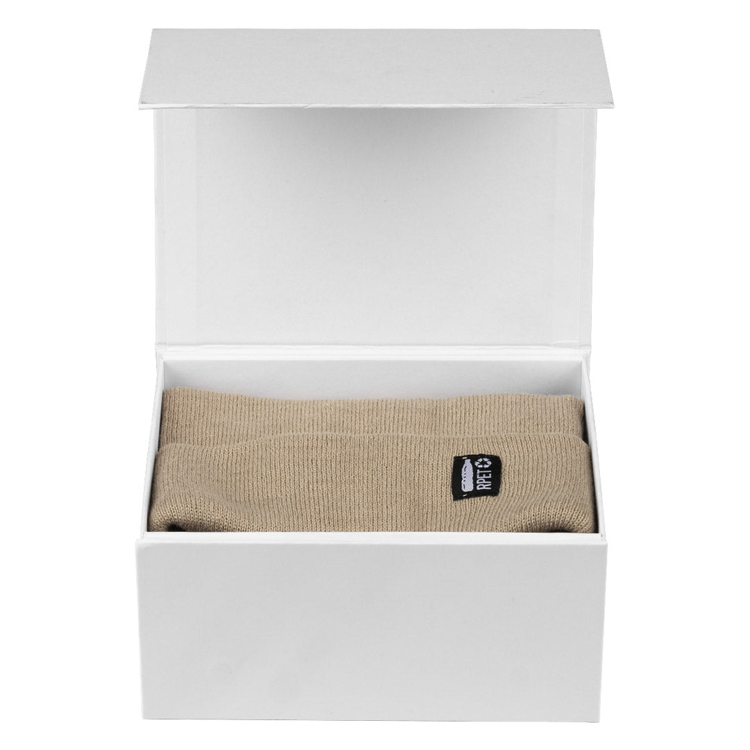 NORDIC SET, zimska kapa i šal, bež - Bež