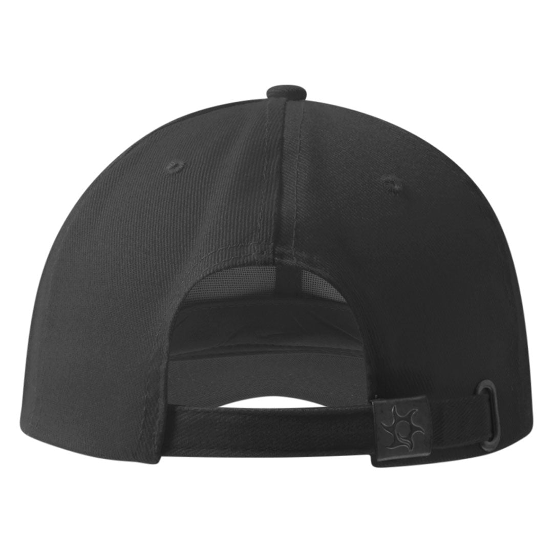 RUNNER, kačket sa 6 panela, sendvič štitnik, metalna kopča, beli