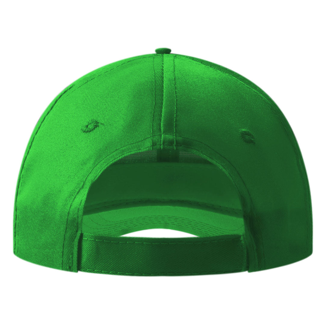 SPRINT, kačket sa 6 panela, sendvič štitnik, čičak kopča beli