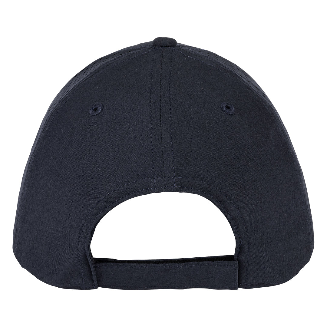 ROCKET, kačket sa 6 panela, čičak kopča, beli