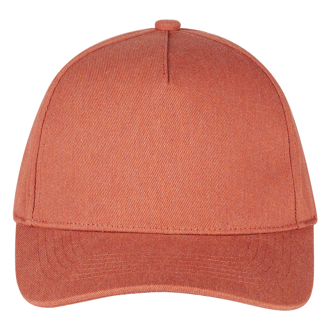 VOLLEY, kačket sa 5 panela, metalna kopča, beli