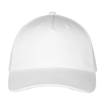 FORZA, kačket sa 5 panela, metalna kopča, beli