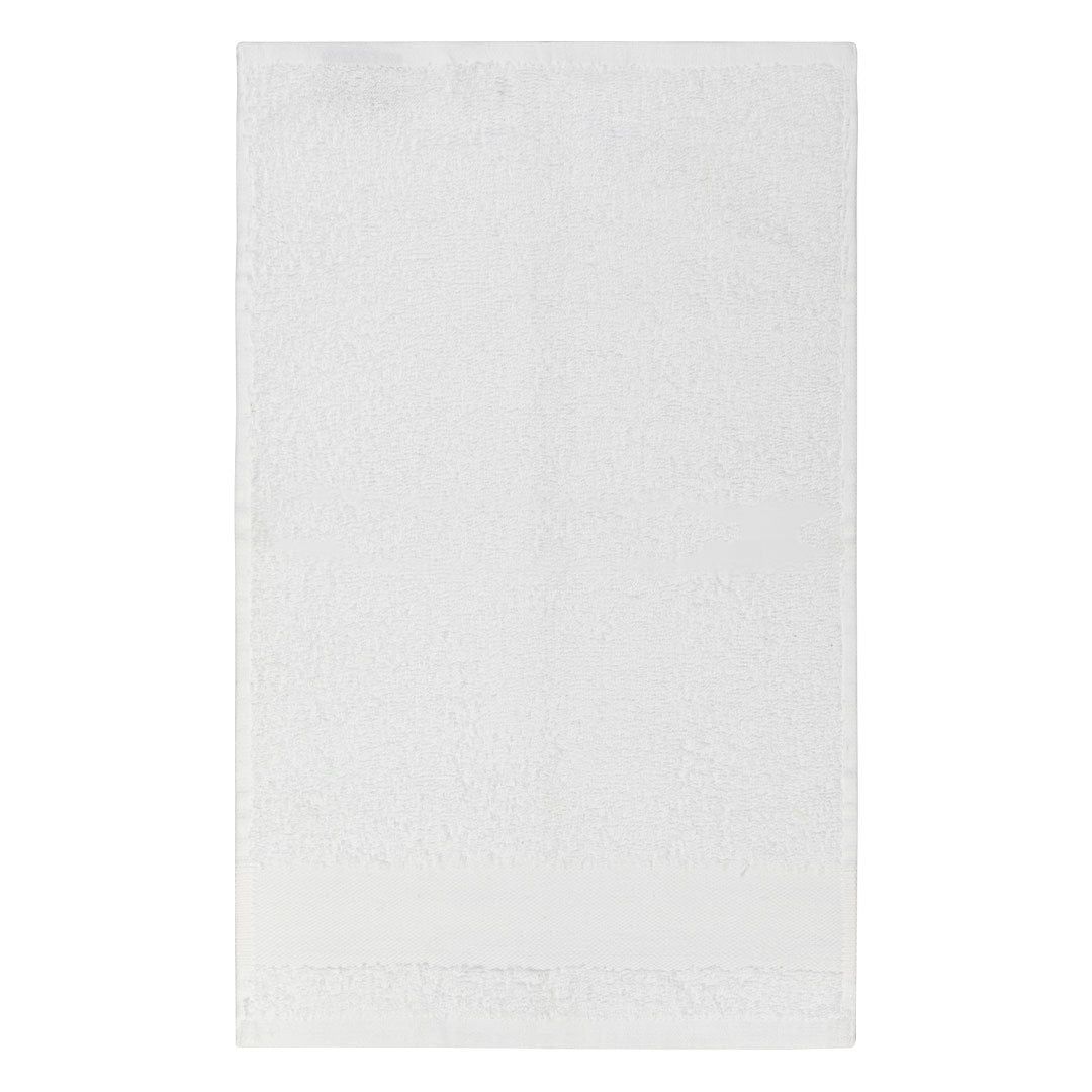 AQUA 30, peškir za lice, 380 g/m2, beli