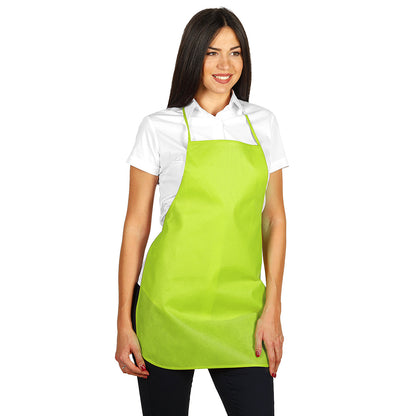 CUISINA, biorazgradiva kecelja, šivena, bela