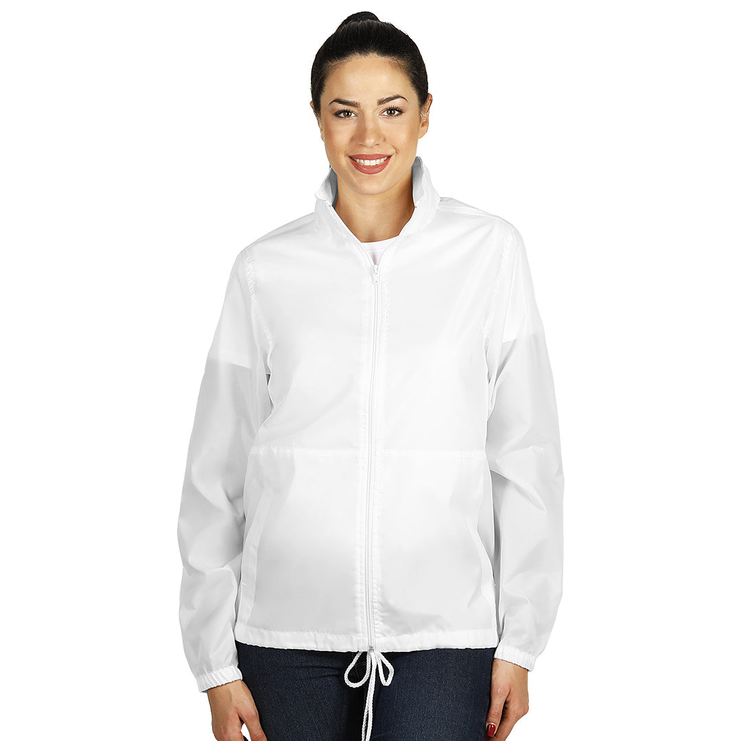 RIVER, vetrovka, bela - Bela