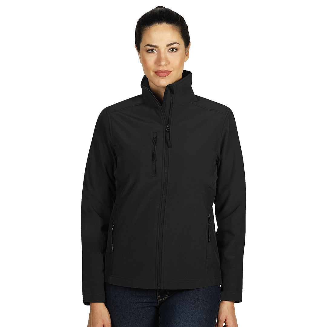 SKIPPER WOMEN, ženska softshell jakna, crna - Crna