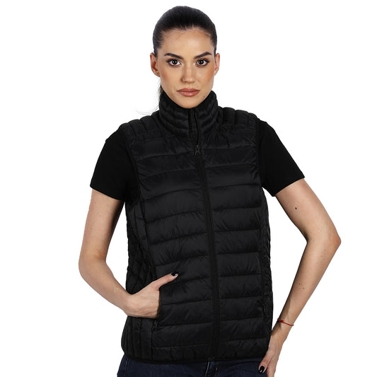 RINO VEST WOMEN, ženski prsluk, crni - Crna