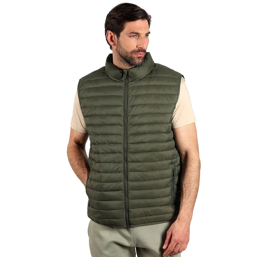 LIBERTY VEST MEN, prsluk, maslinasti - Zelena