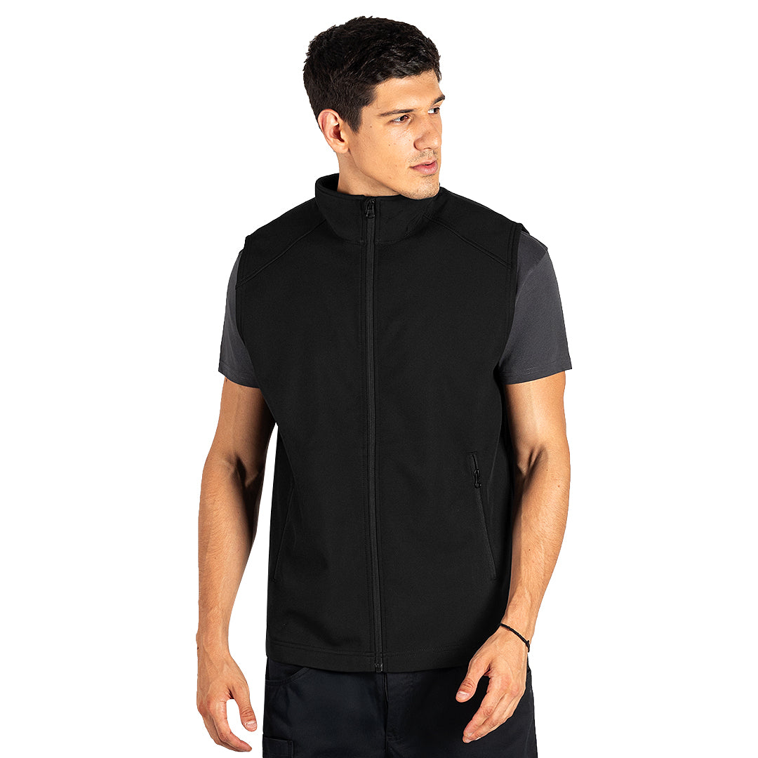 BEST NEO VEST, softshell prsluk, crni - Crna