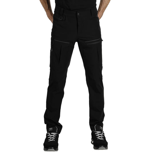 PANTHER PANTS S, servisne radne pantalone sa elastinom, crna - Crna