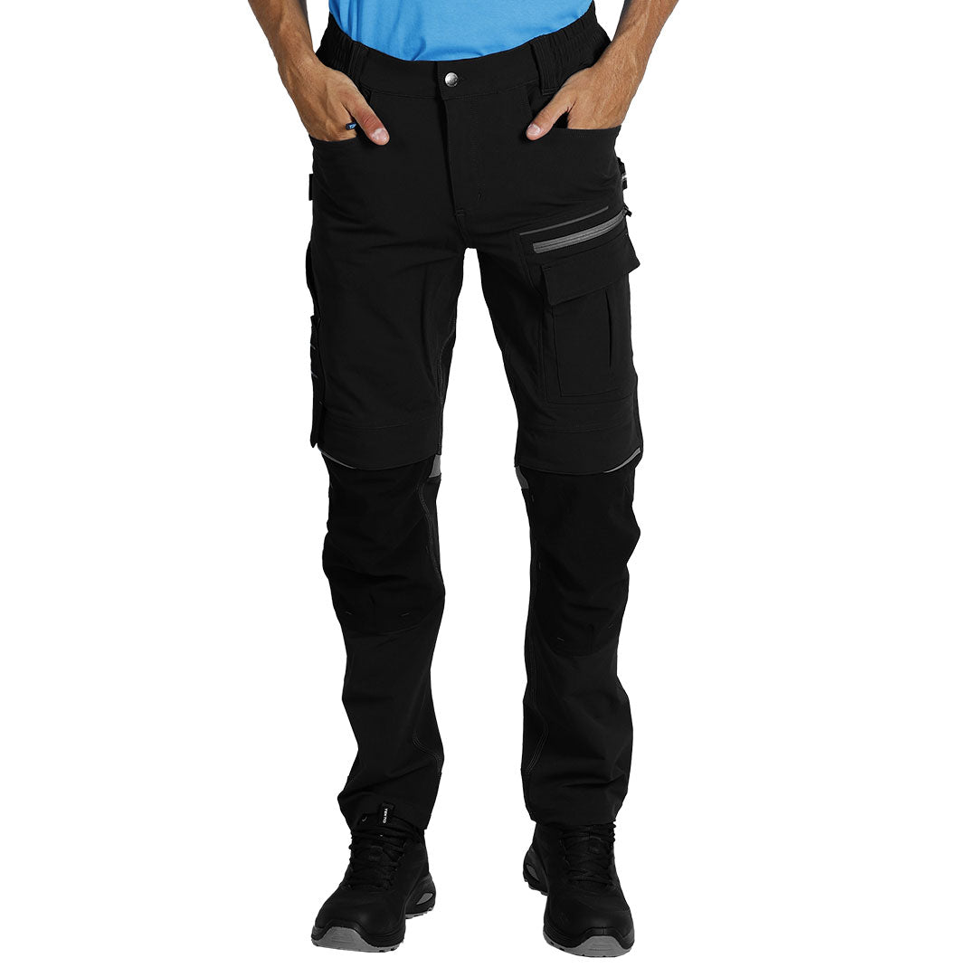 PANTHER PANTS W, radne pantalone sa elastinom, crna - Crna