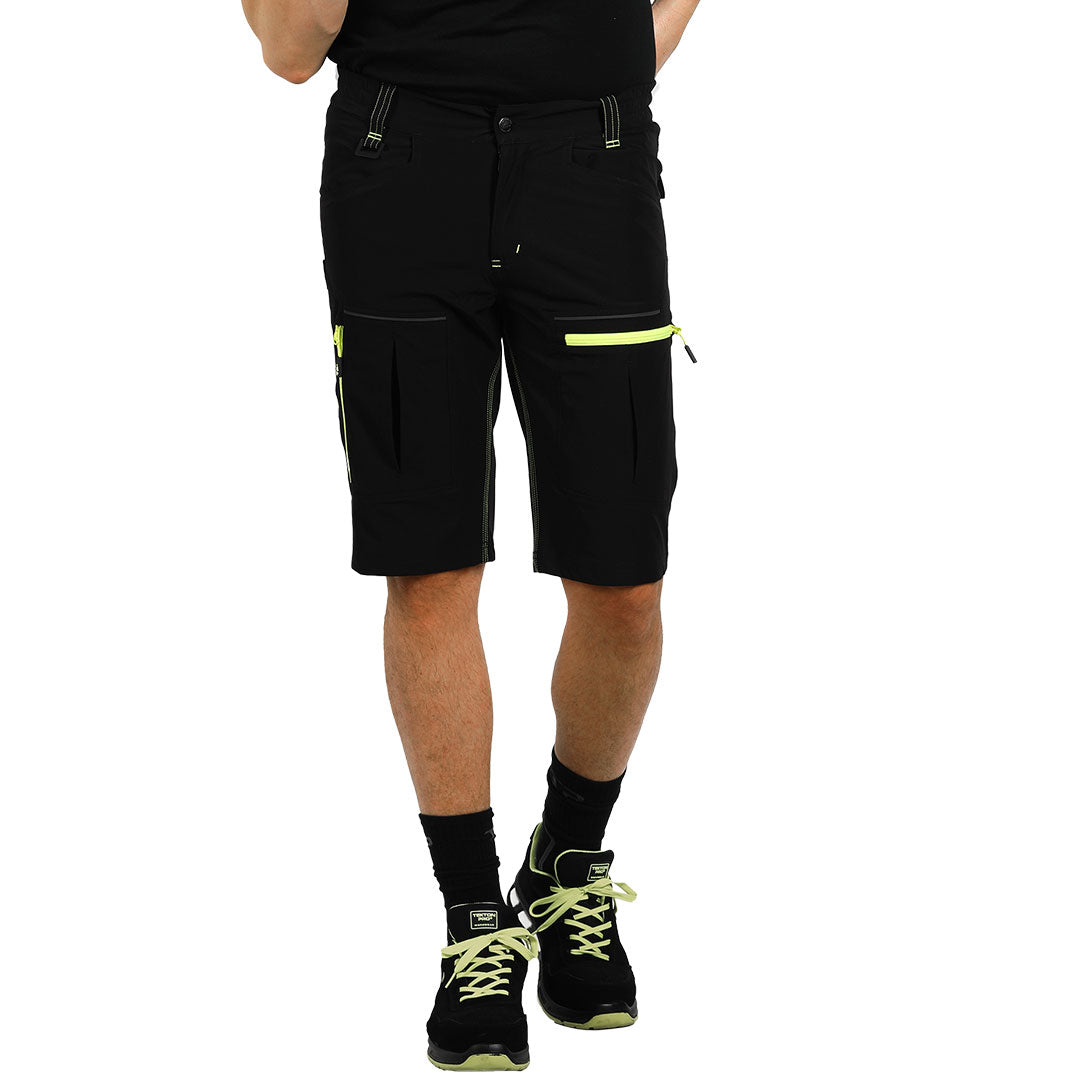 PANTHER BERMUDA, radne bermude sa elastinom, neon žuta - Žuta