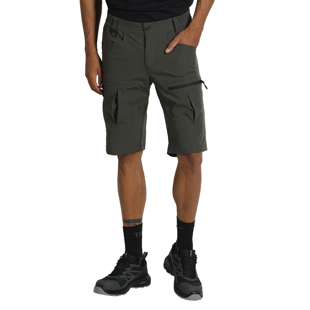 PANTHER BERMUDA, radne bermude sa elastinom, maslinasta - Zelena