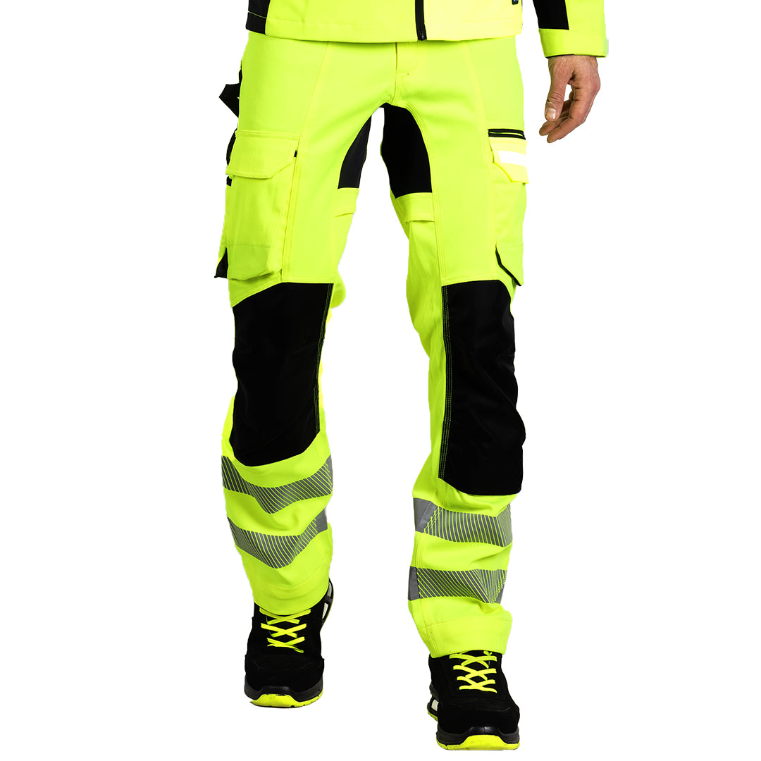 HI-VIZ PANTS, hi-viz sigurnosne pantalone, neon žute - Žuta