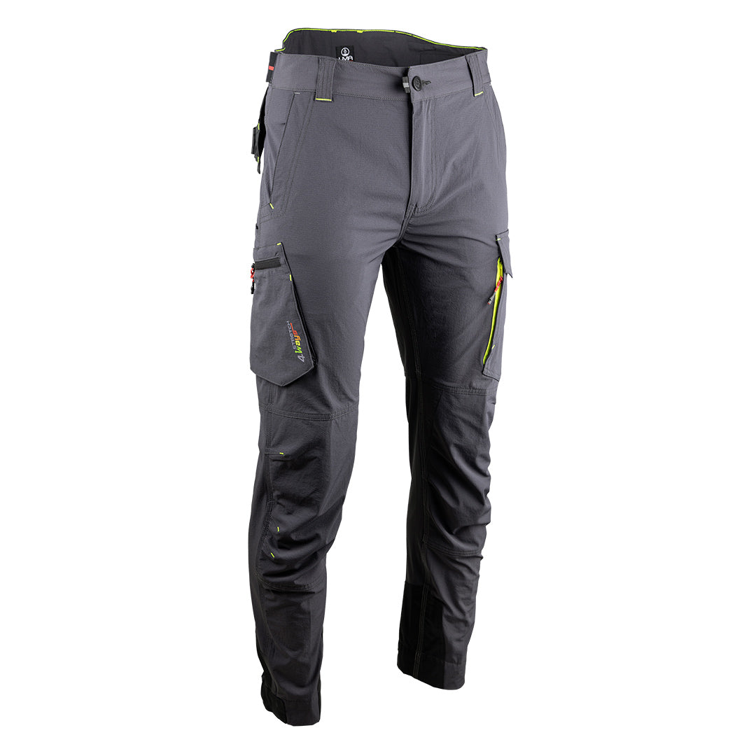 SHARK, lagane radne pantalone, tamno sive - Siva