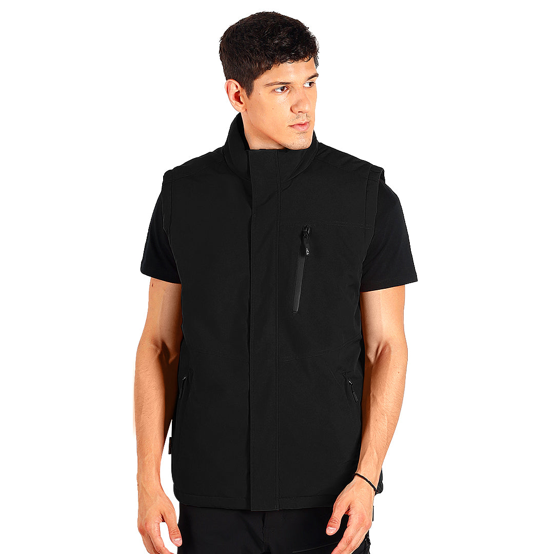 KOBALT VEST, radni prsluk, crni - Crna