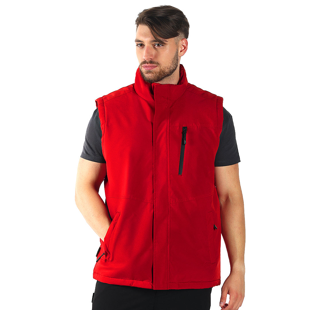 KOBALT VEST, radni prsluk, crveni - Crvena