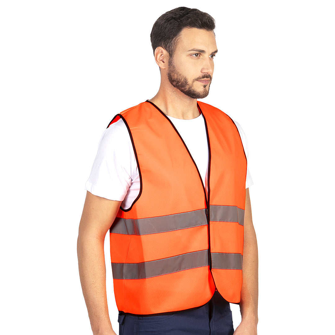 GLOW, sigurnosni prsluk, neon narandžasti